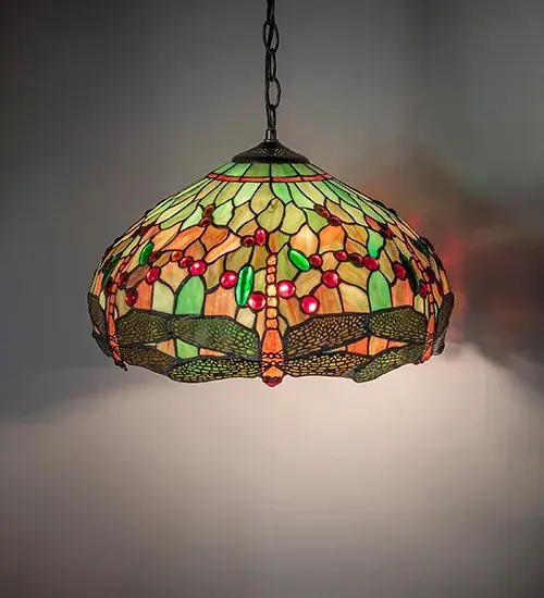 The Tiffany Hanginghead Dragonfly by Meyda Lighting - Image 1