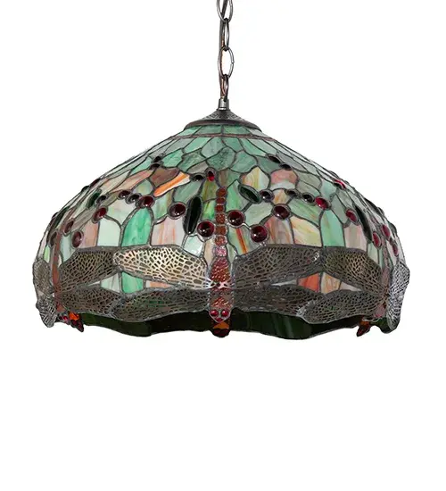 The Tiffany Hanginghead Dragonfly by Meyda Lighting - Image 3