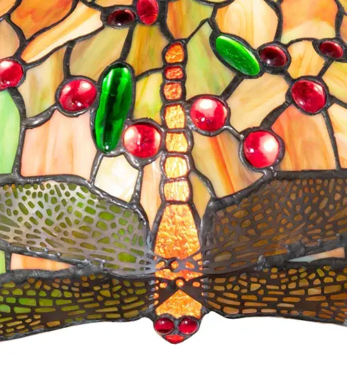 The Tiffany Hanginghead Dragonfly by Meyda Lighting - Image 8