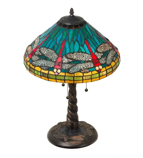 The Tiffany Dragonfly by Meyda Lighting - Image 4