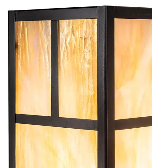 6" Wide Hyde Park "T" Mission Wall Sconce - Image 9