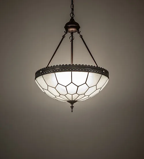 20" Wide Vincent Honeycomb Inverted Pendant
