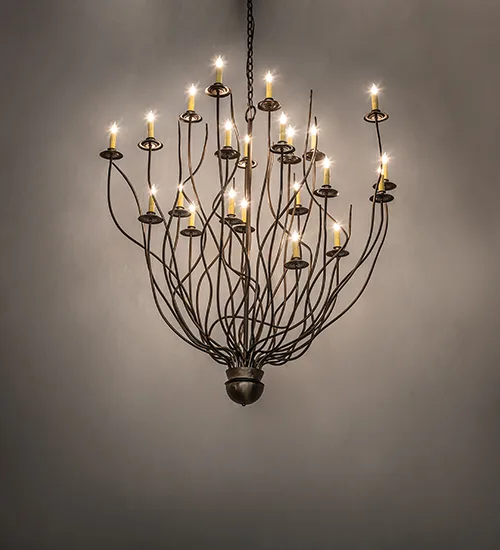 54" Wide Sycamore 22 Light Chandelier