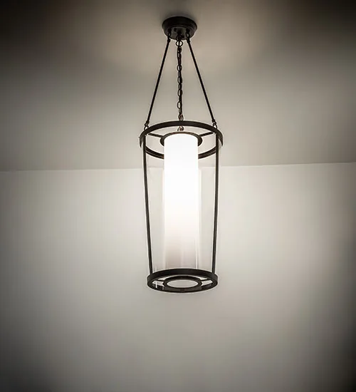 15" Wide Cilindro Tapered Semi-Flushmount