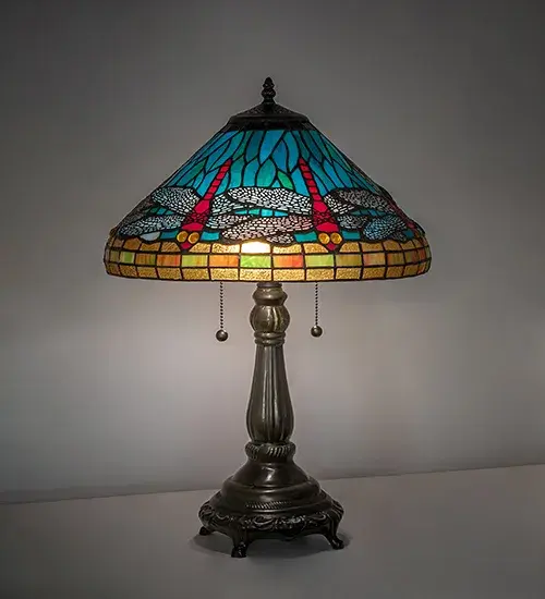 The Tiffany Dragonfly by Meyda Lighting - Image 1