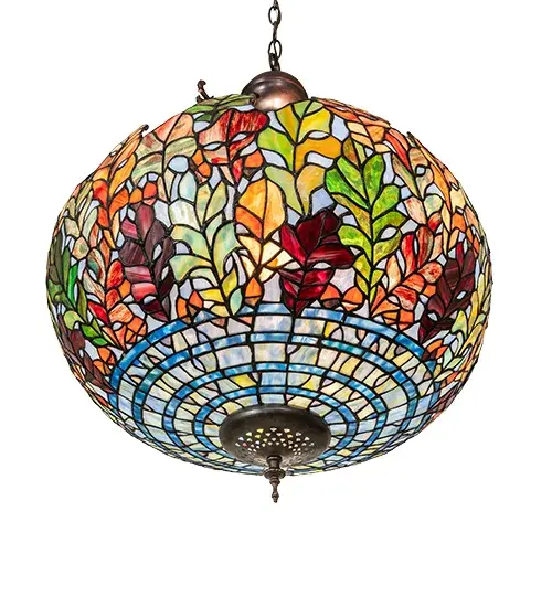 21" Wide Leaf Inverted Pendant - Image 5