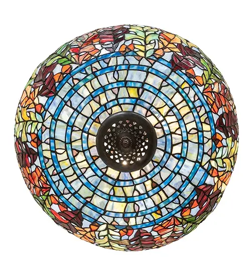 21" Wide Leaf Inverted Pendant - Image 6