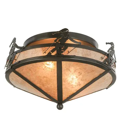 16"W Alpine Flushmount - Image 6