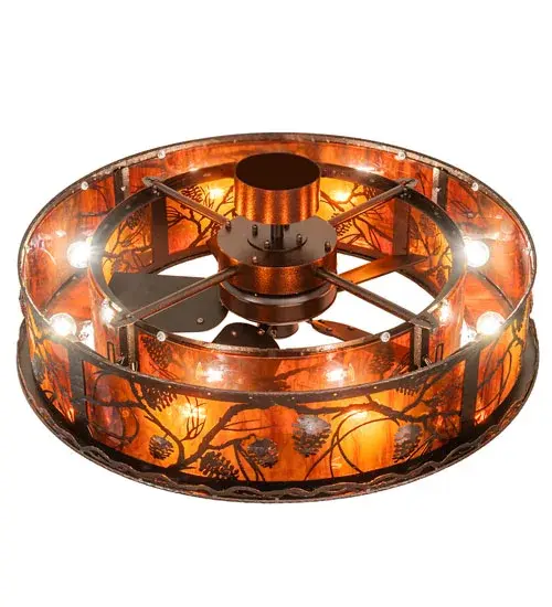 The Whispering Pines by Meyda Lighting - Image 4