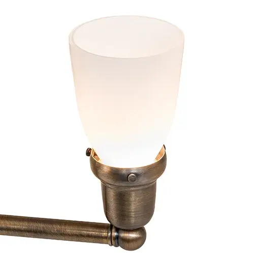 27" Wide Revival Oyster Bay Goblet 4 Light Chandelier - Image 9