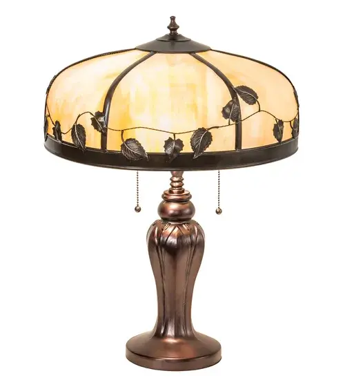 24" High Poplar Leaf Table Lamp - Image 2