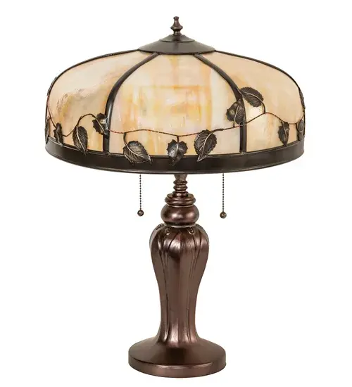 24" High Poplar Leaf Table Lamp - Image 3