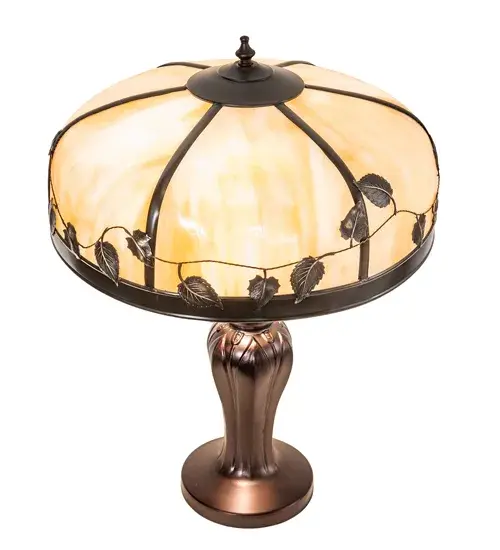 24" High Poplar Leaf Table Lamp - Image 4