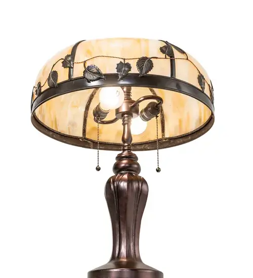24" High Poplar Leaf Table Lamp - Image 6