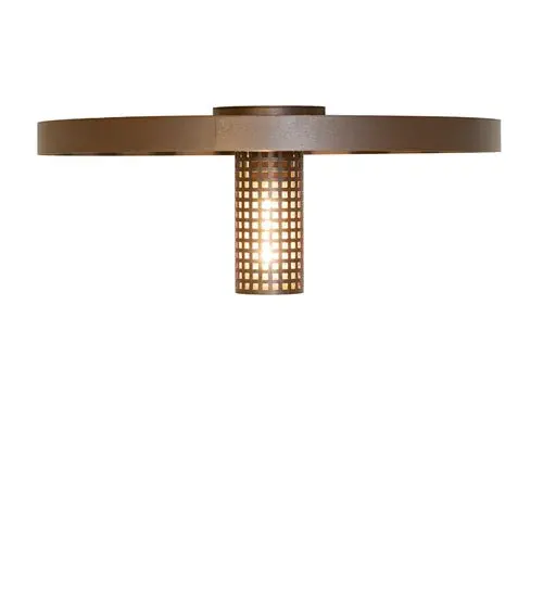 20" Wide Alva Cap Cilindro Flush Mount - Image 5