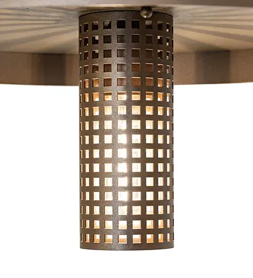 20" Wide Alva Cap Cilindro Flush Mount - Image 8