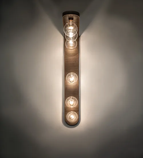 6" Wide Sanderson 6 Light Wall Sconce