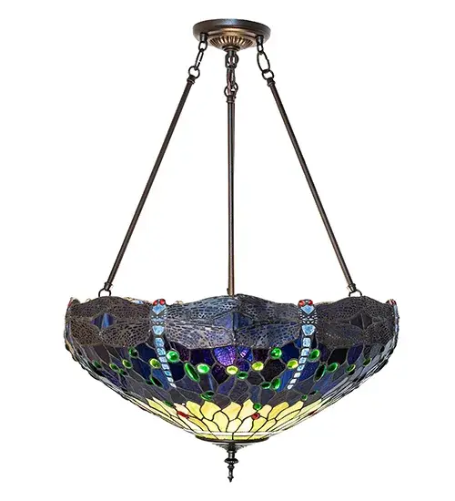 The Tiffany Hanginghead Dragonfly by Meyda Lighting - Image 5