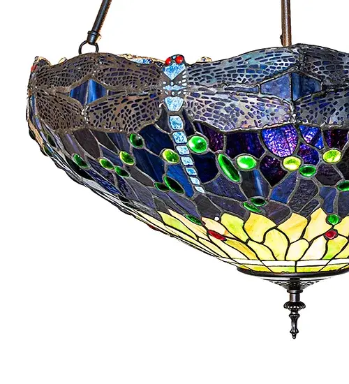 The Tiffany Hanginghead Dragonfly by Meyda Lighting - Image 8