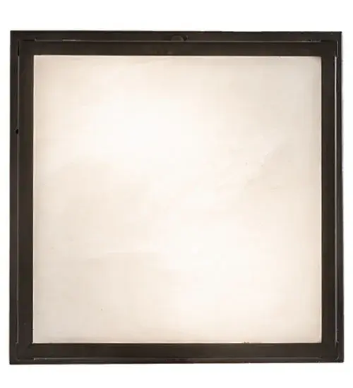 12" Wide Hyde Park Vine Leaf Flushmount - Image 6