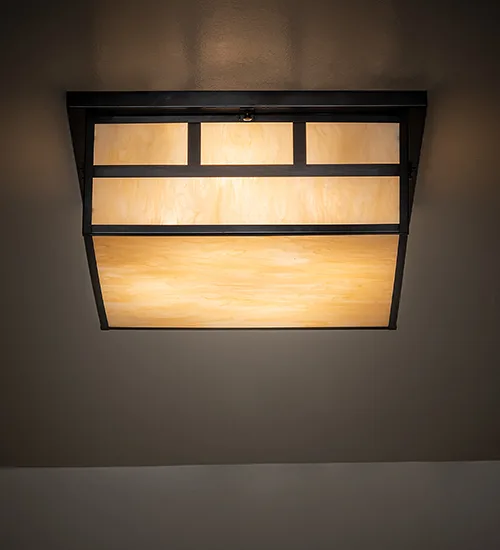 20" Square Hyde Park Flushmount