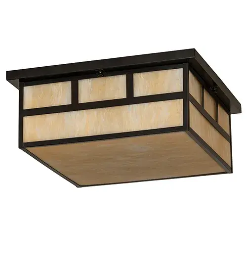 20" Square Hyde Park Flushmount - Image 3