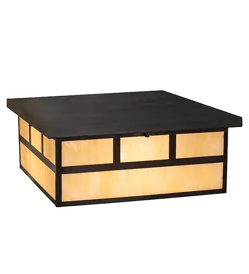 20" Square Hyde Park Flushmount - Image 4