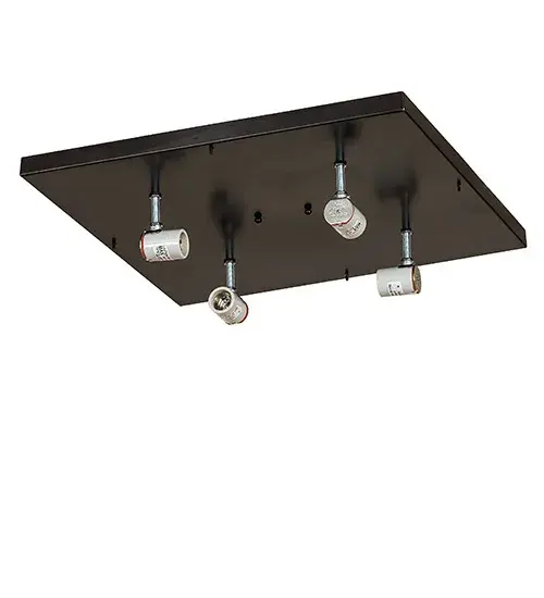 20" Square Hyde Park Flushmount - Image 9
