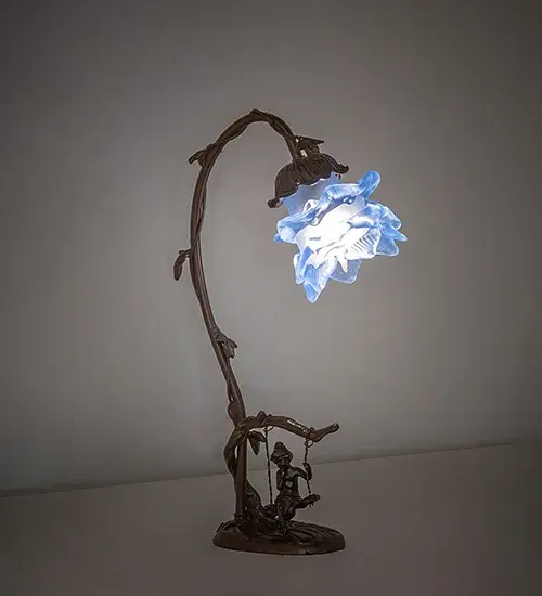 The Blue Floral by Meyda Lighting - Image 1