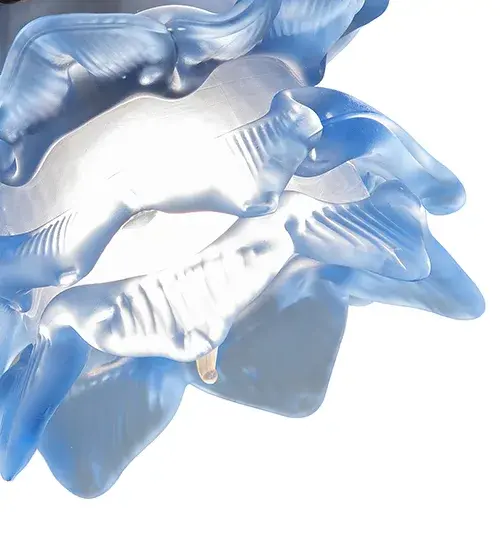 The Blue Floral by Meyda Lighting - Image 4