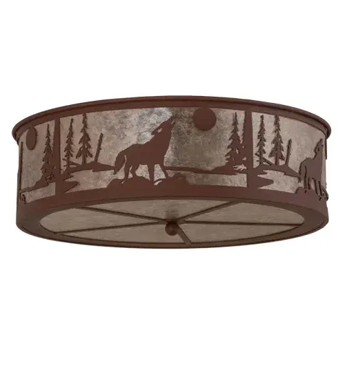 The Northwoods Wolf on the Loose by Meyda Lighting - Image 3