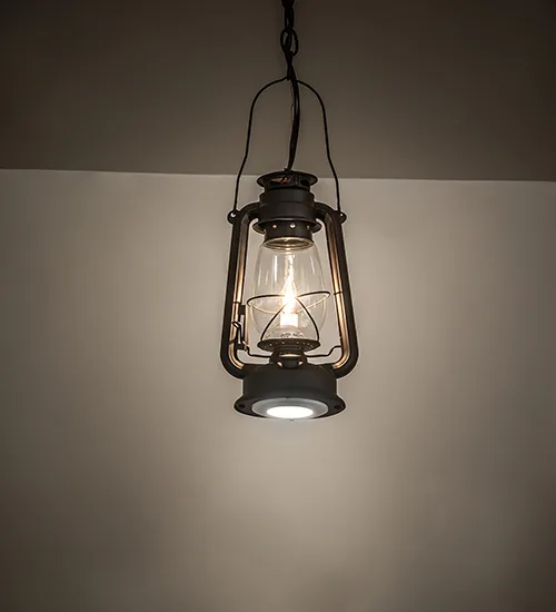7" Wide Miners Lantern Mini Pendant