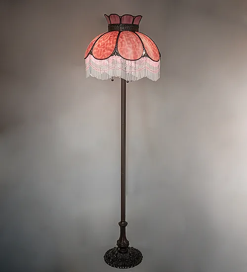 65" High Annabelle Fringed Floor Lamp