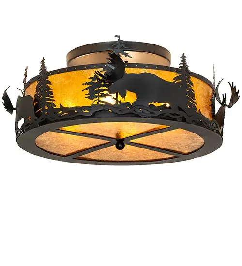 The Moose at Dusk by Meyda Lighting - Image 2