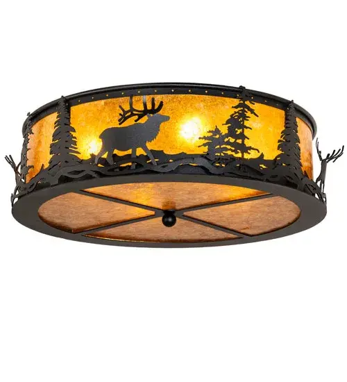 The Elk at Dusk by Meyda Lighting - Image 2