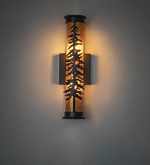 5" Wide Tamarack Wall Sconce