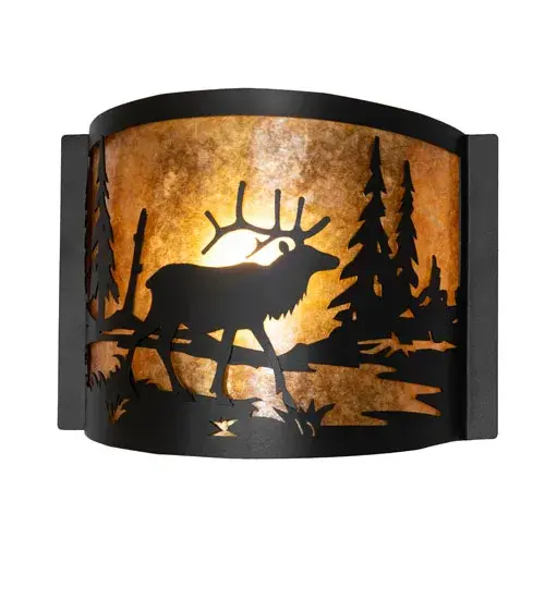 The Elk at Lake by Meyda Lighting - Image 2