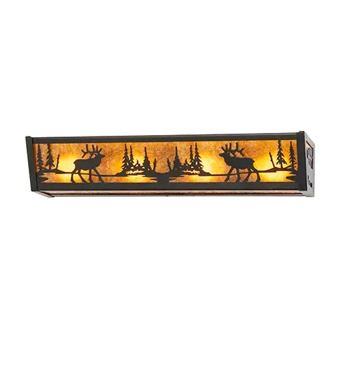 The Elk at Lake by Meyda Lighting - Image 2