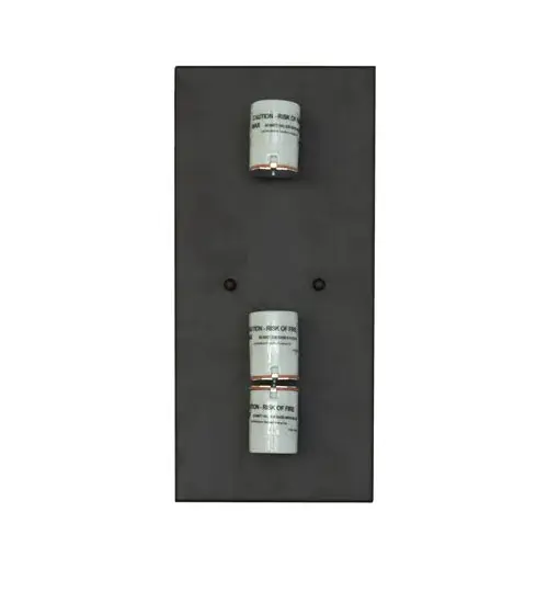 6.5" Wide Hyde Park Double Bar Mission Wall Sconce - Image 9