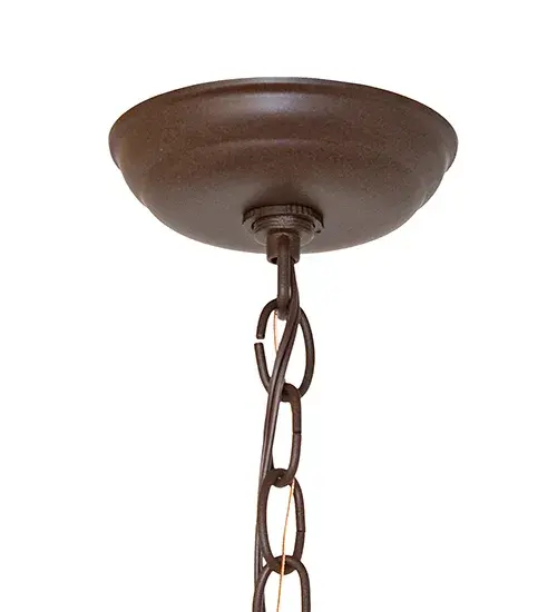 20" Wide Winter Maple Pendant - Image 8