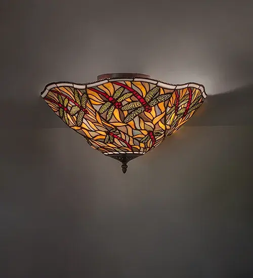 The Swirling Dragonfly by Meyda Lighting - Image 1