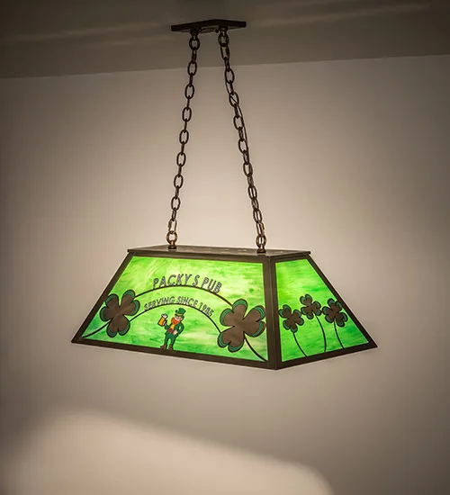 33" Long Personalized Packy's Pub Oblong Pendant