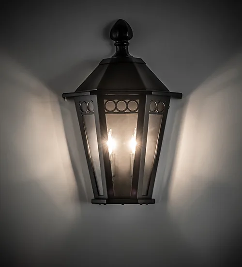 10" Wide Yorkshire Lantern Wall Sconce