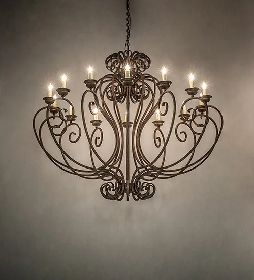 60" Wide Fernando 14 Light Chandelier