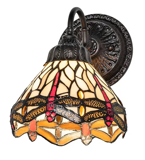 The Tiffany Hanginghead Dragonfly by Meyda Lighting - Image 3