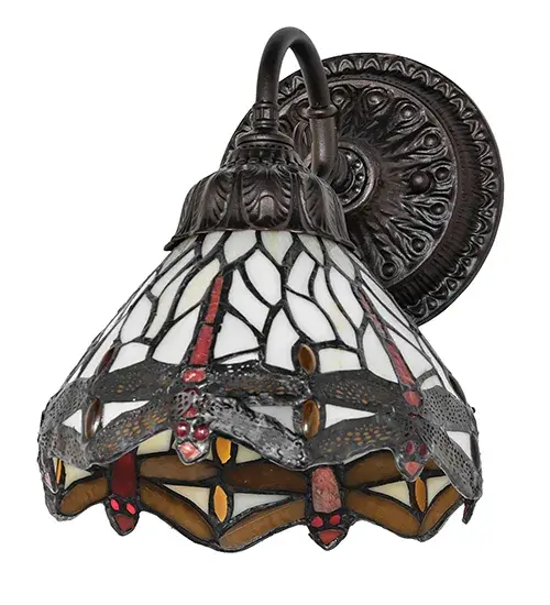 The Tiffany Hanginghead Dragonfly by Meyda Lighting - Image 4