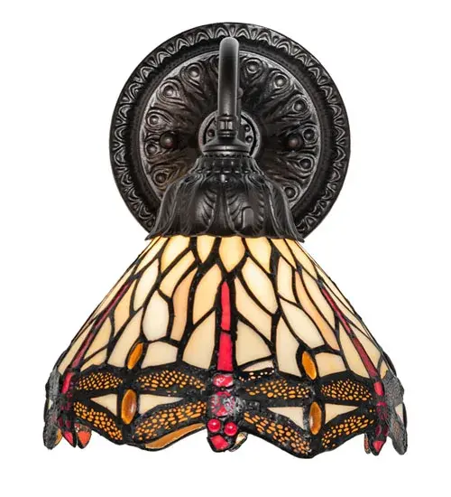 The Tiffany Hanginghead Dragonfly by Meyda Lighting - Image 6