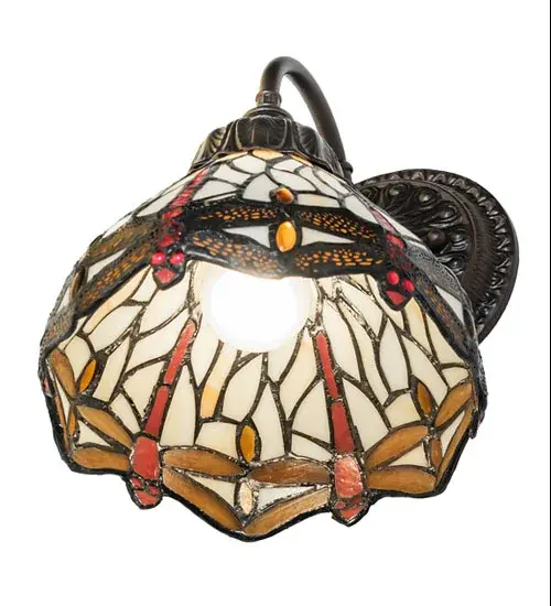 The Tiffany Hanginghead Dragonfly by Meyda Lighting - Image 7
