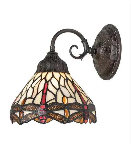 The Tiffany Hanginghead Dragonfly by Meyda Lighting - Image 9