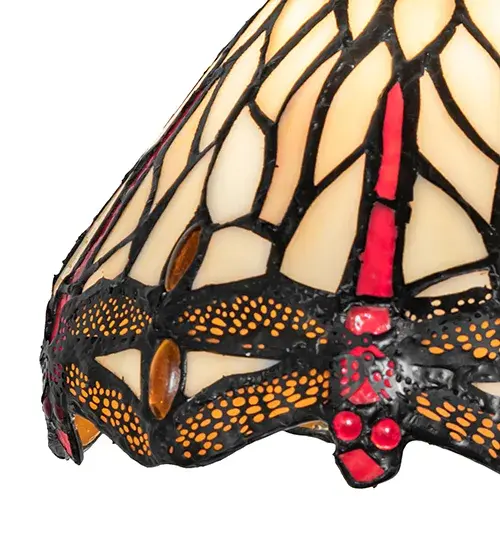 The Tiffany Hanginghead Dragonfly by Meyda Lighting - Image 10